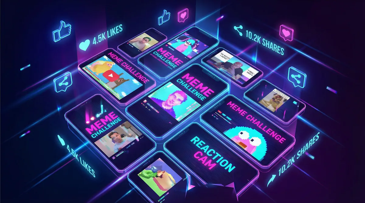 黑瓜网 热梗挑战活动 - 用户二次创作展示